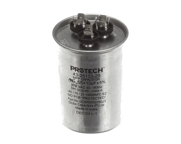 Rheem 43-25133-29 55/10Mfd 370V Rnd Run Capac. (RHM43-25133-29) Each