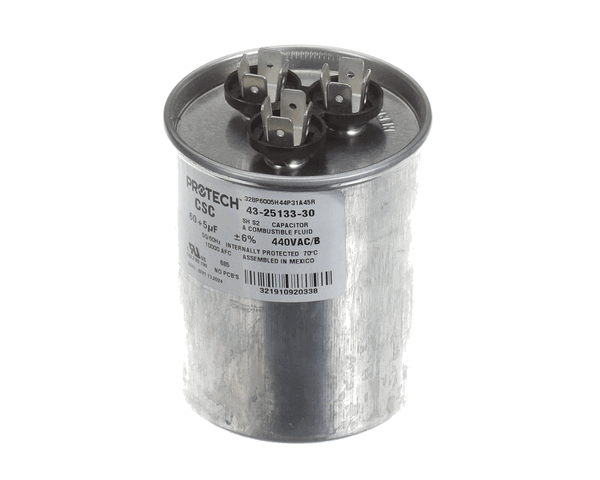 Rheem 43-25133-30 60+5 Uf/Mfd 440V Dual Run Cap (RHM43-25133-30) Each