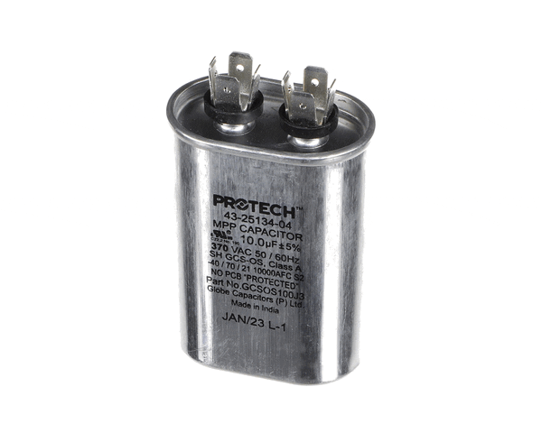 Rheem 43-25134-04 Run Capac 10 Mfd 370V Oval (RHM43-25134-04) Each