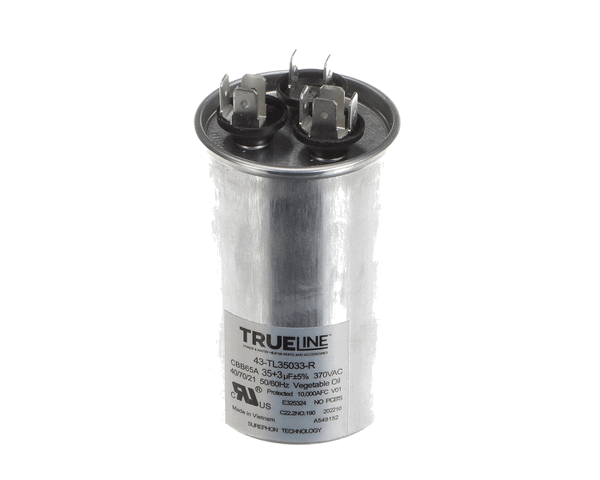 Rheem 43-Tl35033-R Capacitor - 35/3/370 Dual Roun (RHM43-TL35033-R) Each