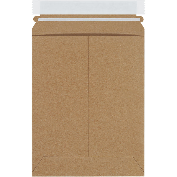 7 x 9" Kraft Self-Seal Stayflats Plus® Mailers, Case Of 100 Case Of 100