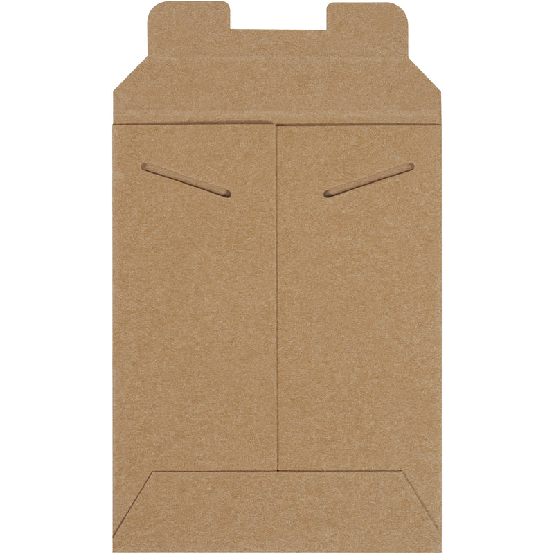 6 x 8" Kraft Stayflats® Mailers, Case Of 100 Case Of 100