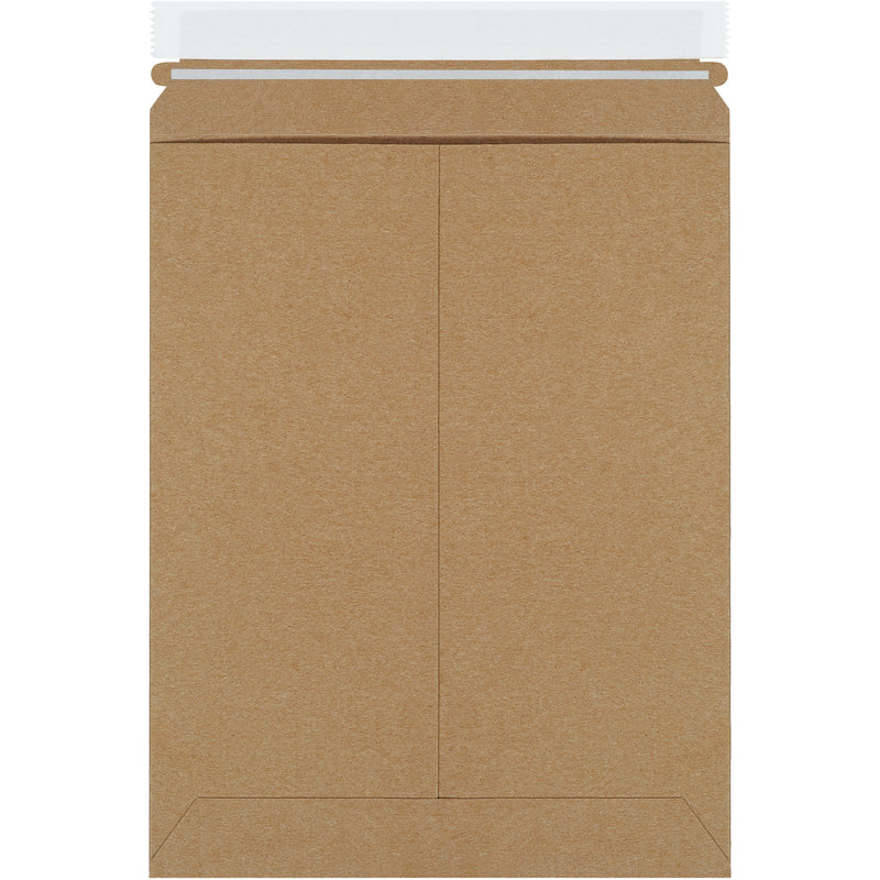 9 x 11 1/2" Kraft Self-Seal Stayflats Plus® Mailers, Case Of 100 Case Of 100