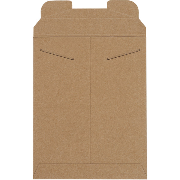 9 x 11 1/2" Kraft Stayflats® Mailers, Case Of 100 Case Of 100