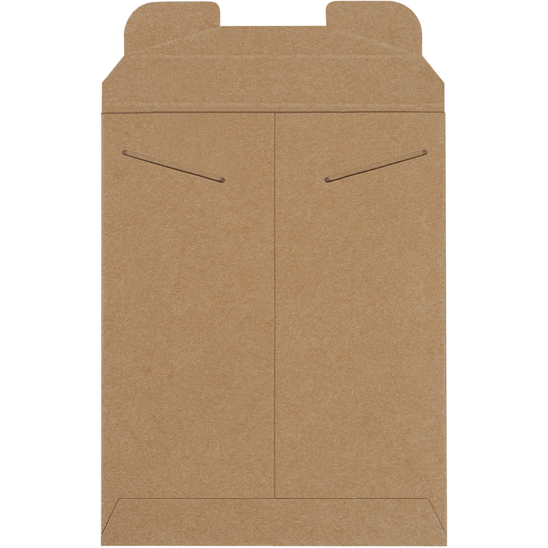 9 x 11 1/2" Kraft Stayflats® Mailers, Case Of 100 Case Of 100