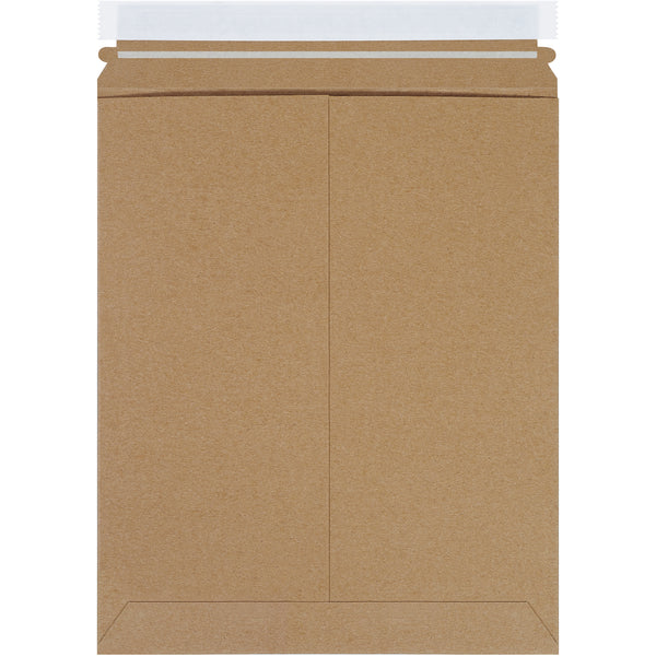 11 x 13 1/2" Kraft Self-Seal Stayflats Plus® Mailers, Case Of 100 Case Of 100