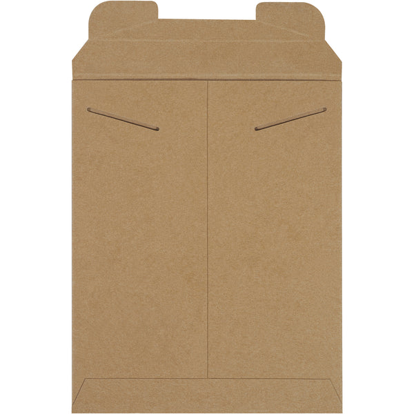 9 3/4 x 12 1/4" Kraft Stayflats® Mailers, Case Of 100 Case Of 100