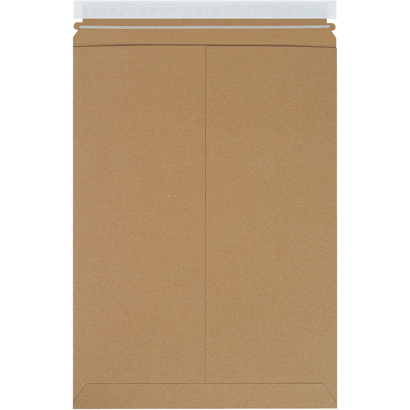 13 x 18" Kraft Self-Seal Stayflats Plus® Mailers, Case Of 100 Case Of 100