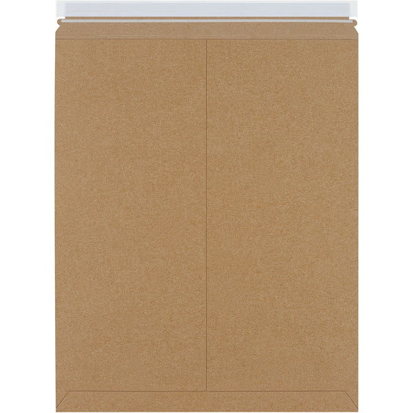 17 x 21" Kraft Self-Seal Stayflats Plus® Mailers, Case Of 100 Case Of 100