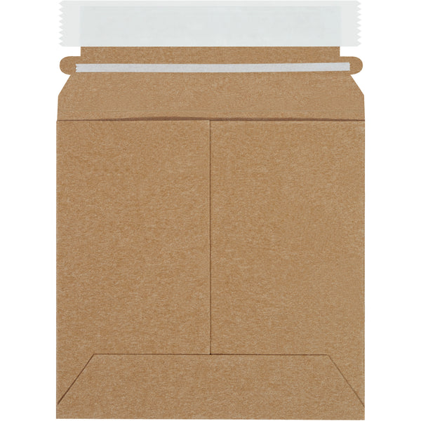 6 x 6" Kraft Self-Seal Stayflats Plus® Mailers, Case Of 200 Case Of 200