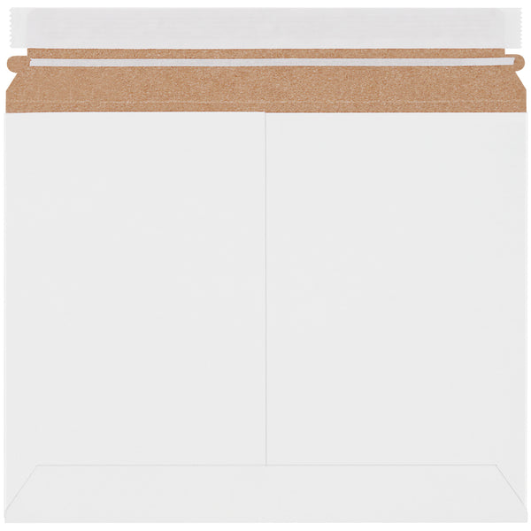 11 1/2 x 9" White Stayflats Lite® Mailers, Case Of 200 Case Of 200