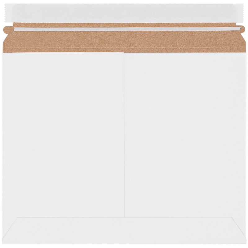 11 1/2 x 9" White Stayflats Lite® Mailers, Case Of 200 Case Of 200