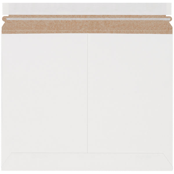 12 1/4 x 9 3/4" White Stayflats Lite® Mailers, Case Of 200 Case Of 200