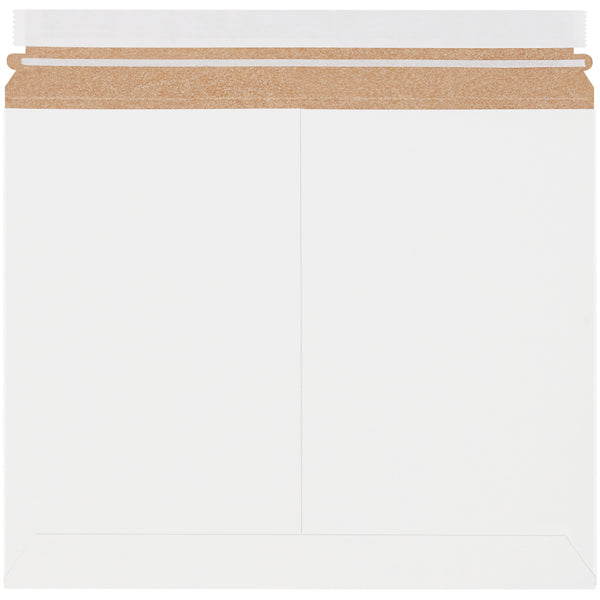 13 1/2 x 11" White Stayflats Lite® Mailers, Case Of 200 Case Of 200