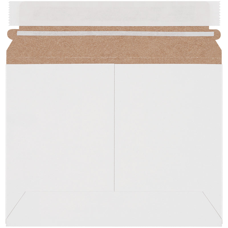 8 x 6" White Stayflats Lite® Mailers, Case Of 200 Case Of 200