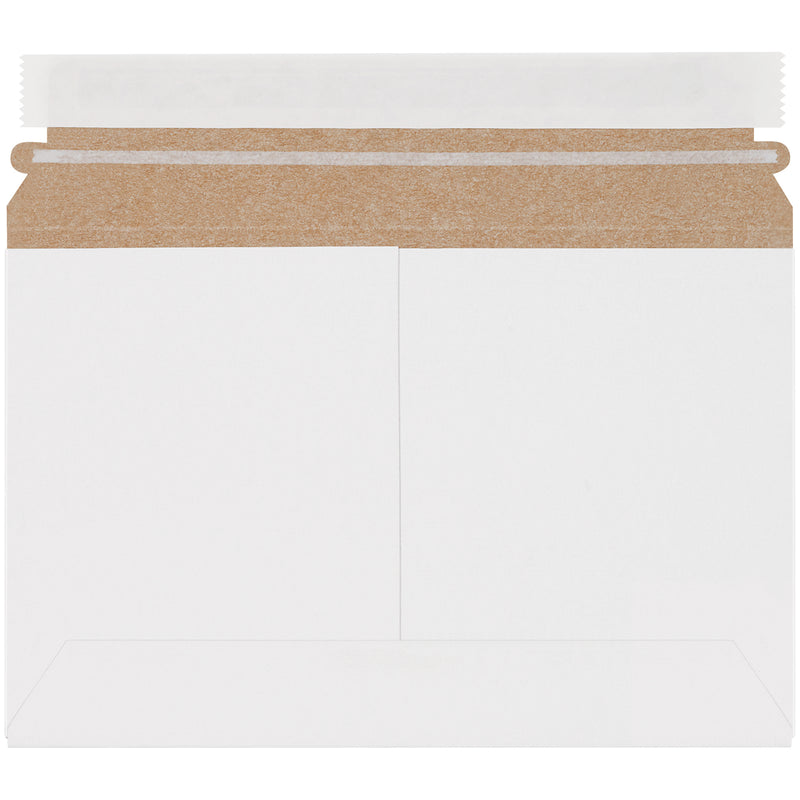 9 1/2 x 6" White Stayflats Lite® Mailers, Case Of 200 Case Of 200