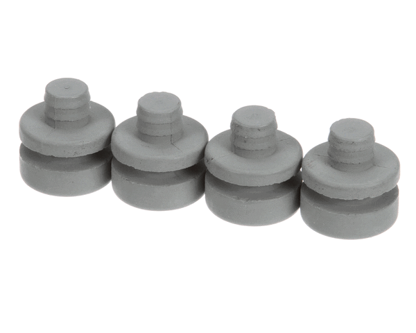 Robot Coupe 39833 Grey Feet Assembly (X4) (ROB39833) Each