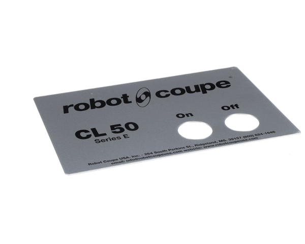 Robot Coupe 403985 Front Plate Cl50E Usa (ROB403985) Each