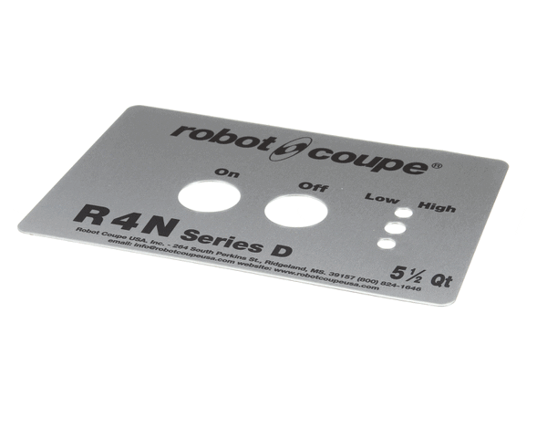 Robot Coupe 407232 Front Plate R4N Serie D (ROB407232) Each