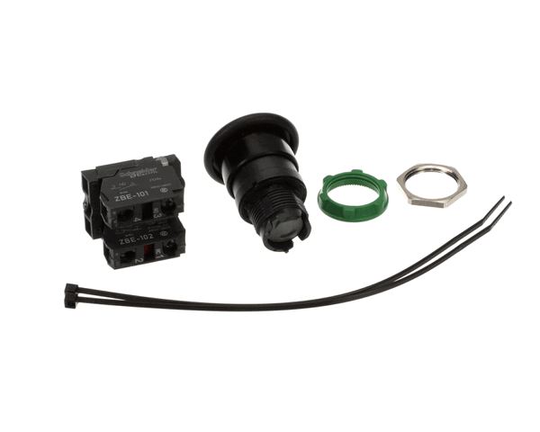 Rondo 36235 Push Button Black Complete (RON36235) Each