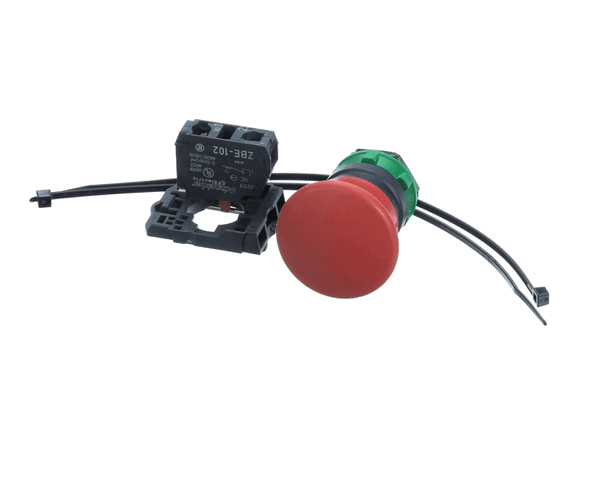 Rondo 36236 Push Button Red Complete (RON36236) Each