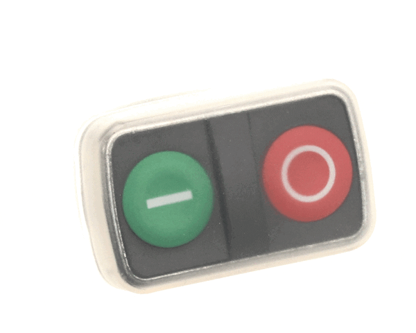 Rondo 51362 Push Botton Red/Green With Rubber Cover (RON51362) Each