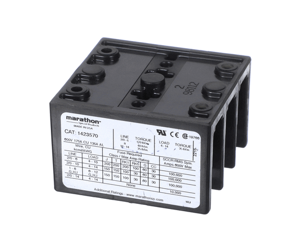 Royal Range 2613 Power Distribution Block, 3 Pole (ROY2613) Each