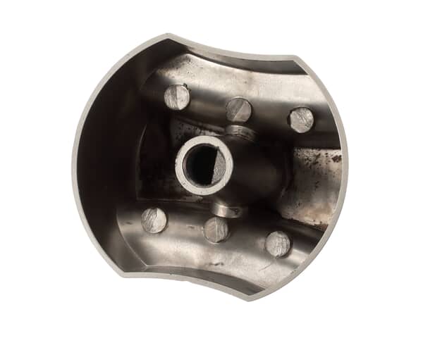 Royal Range 3095 Nickel Plate Knob W/Black Letters (ROY3095) Each