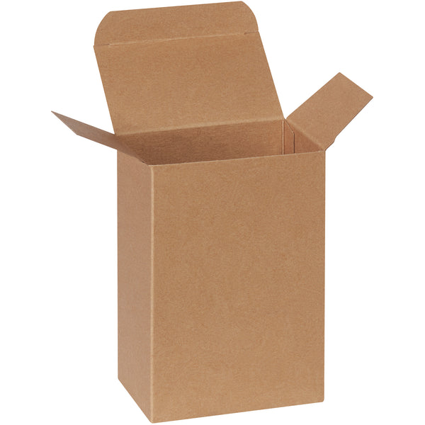 4 x 2 1/2 x 6" Kraft Reverse Tuck Folding Cartons (RT9SC) Case Of 250