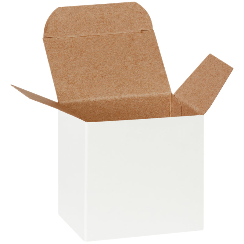 3 x 2 x 3" White Reverse Tuck Folding Cartons (RTC35W) Case Of 500