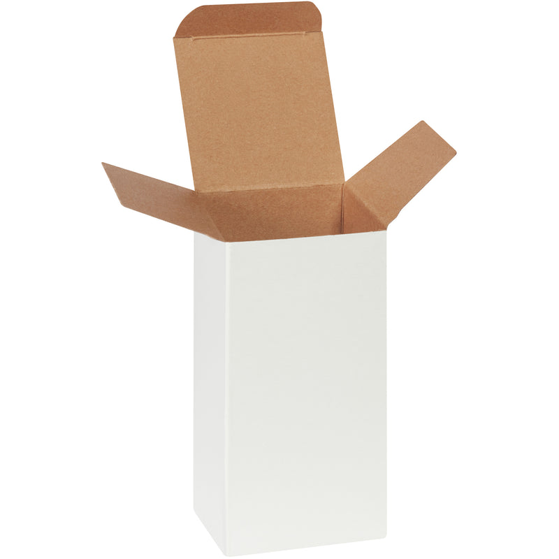 3 x 3 x 6" White Reverse Tuck Folding Cartons (RTS22W) Case Of 250