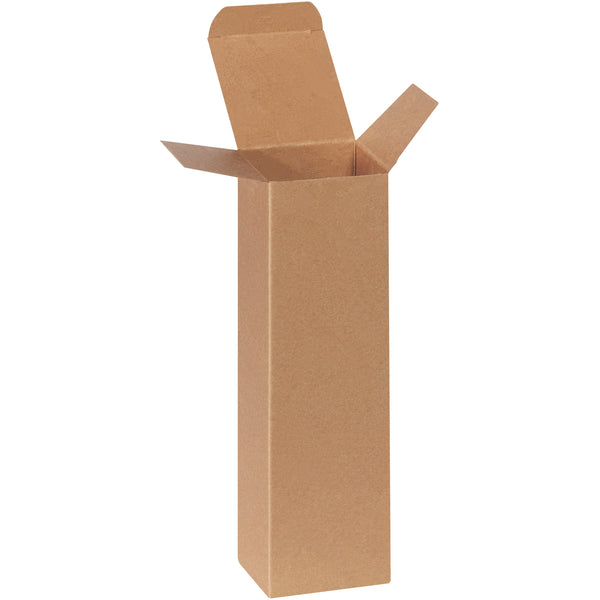 3 x 3 x 10" Kraft Reverse Tuck Folding Cartons (RTS24) Case Of 250