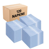 Arkwright Home® Mariposa Bistro NaPackin 18x22 RV Baby Blue Stripe, 12/Pack (RV-BISTRO-BB) Pack of 12