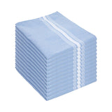 Arkwright Home® Mariposa Bistro NaPackin 18x22 RV Baby Blue Stripe, 120/Case (RV-BISTRO-BB-CS) Case of 120