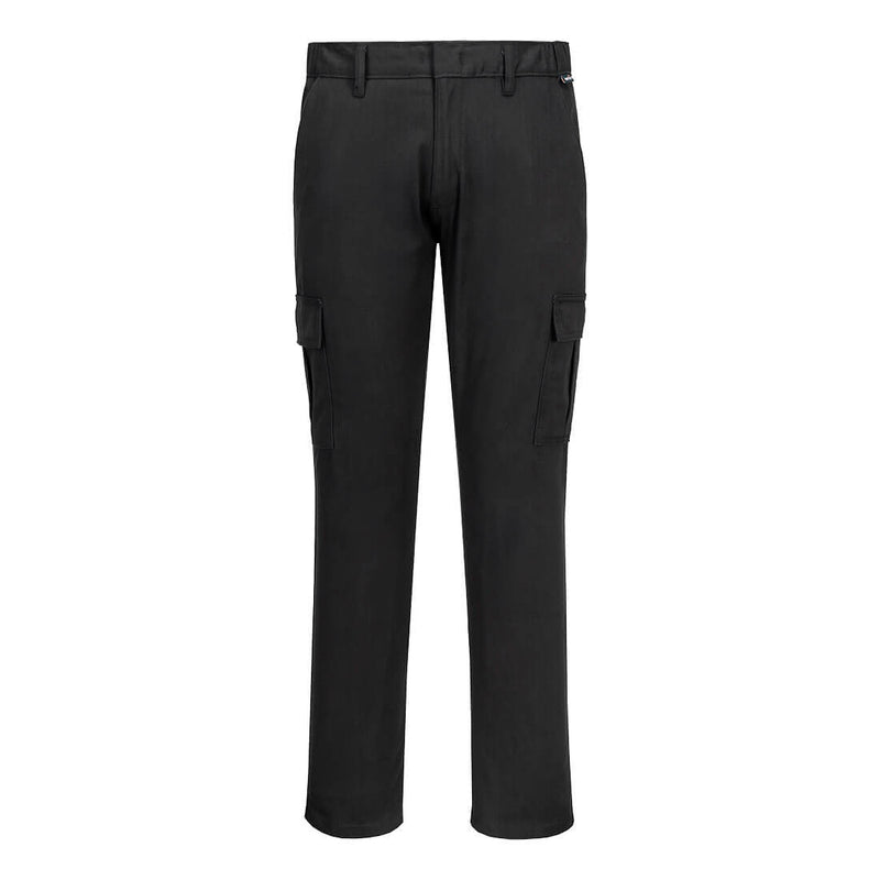 Portwest® WX2 Eco Flex Slim Combat Pants, Black, Size 36 (S231BKR36) Each