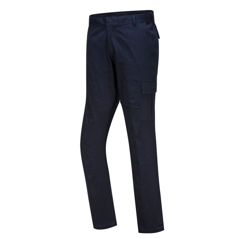 Portwest® WX2 Eco Flex Slim Combat Pants, Dark Navy, Size 42 (S231DNR42) Each