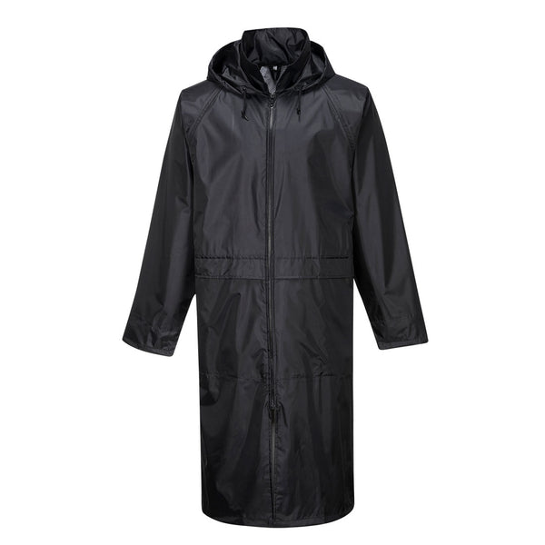 Portwest® Classic Rain Coat, Black, Size XXXL (S438BKRXXXL) Each