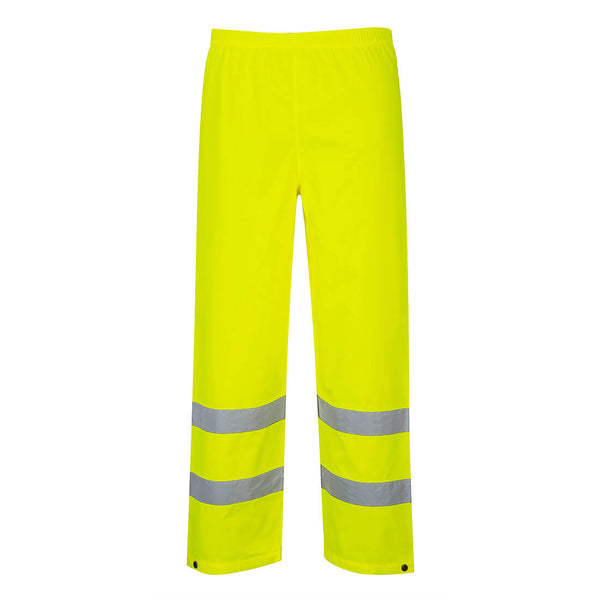Portwest® Hi-Vis Rain Pants, Yellow, Size XXL (S480YERXXL) Each
