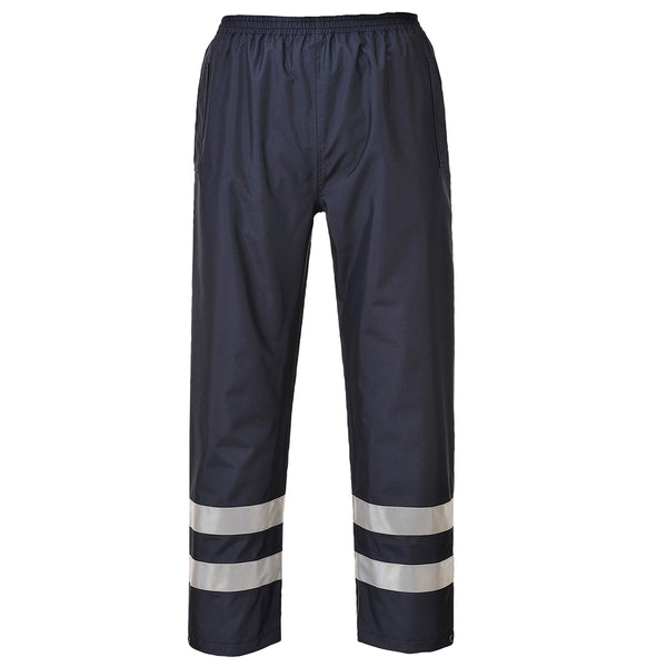 Portwest® Iona Enhanced Rain Pants , Navy, Size M (S481NARM) Each