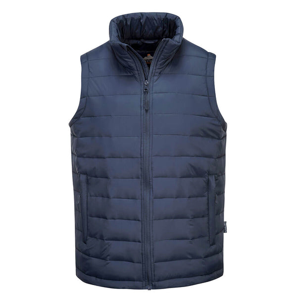 Portwest® Baffle Gilet, Navy, Size XXL (S544NARXXL) Each