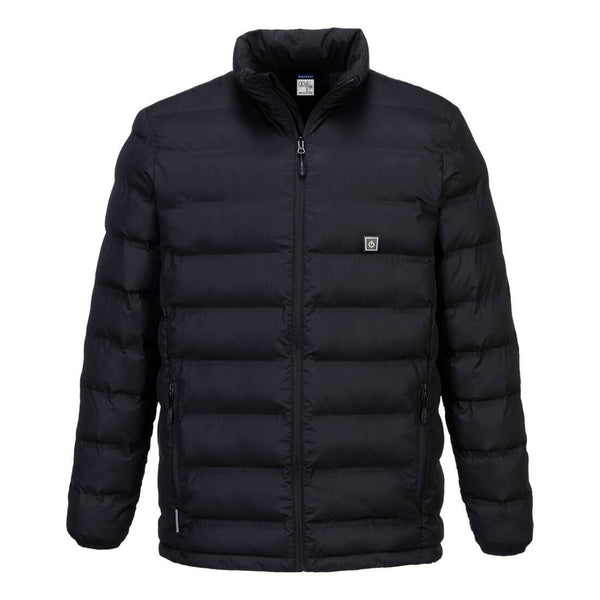 Portwest® Ultrasonic Heated Tunnel Jacket, Black, Size XL (S557BKRXL) Each