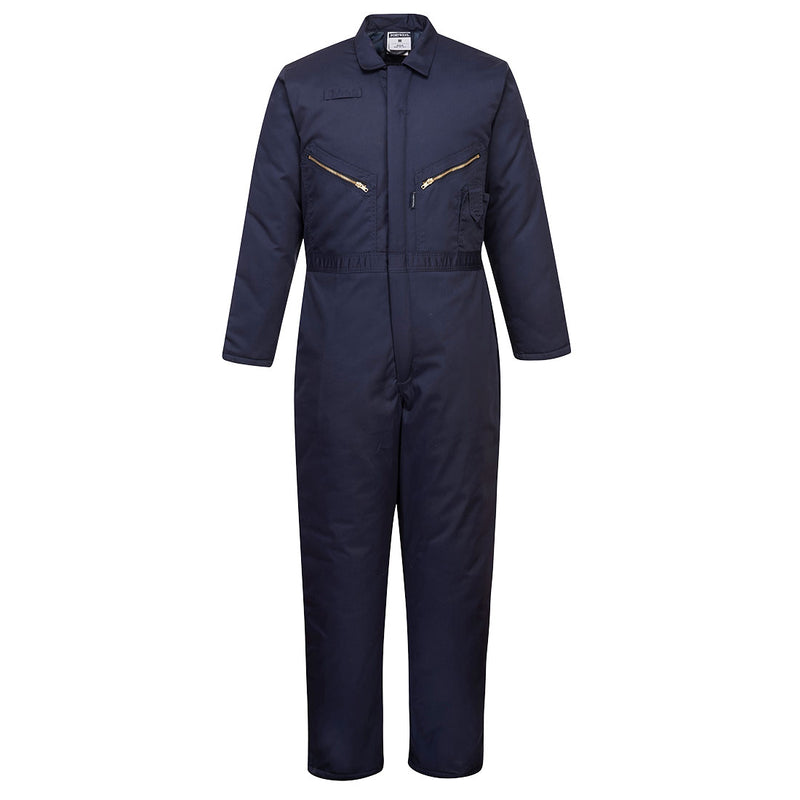 Portwest® Insulated Coverall, Navy, Size XXL (S816NARXXL) Each