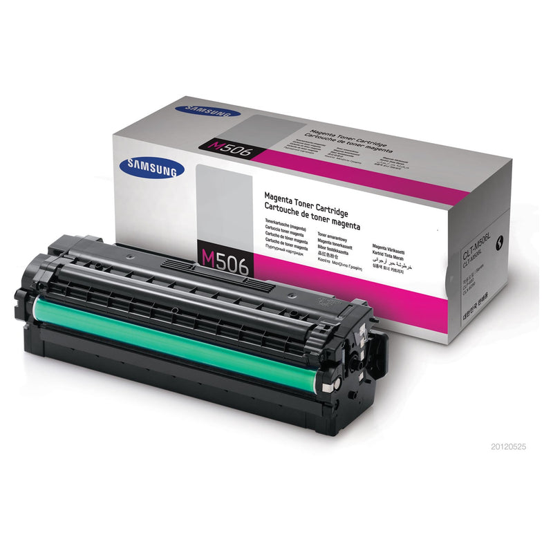 Samsung SU309A (CLT-M506L) High-Yield Toner, 3,500 Page-Yield, Magenta (HEWSU309A) Each