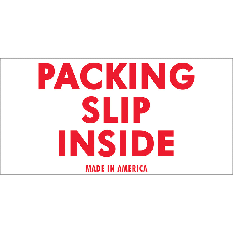 2 x 4" - "Packing Slip Inside" Labels (SCL250) Roll Of 500