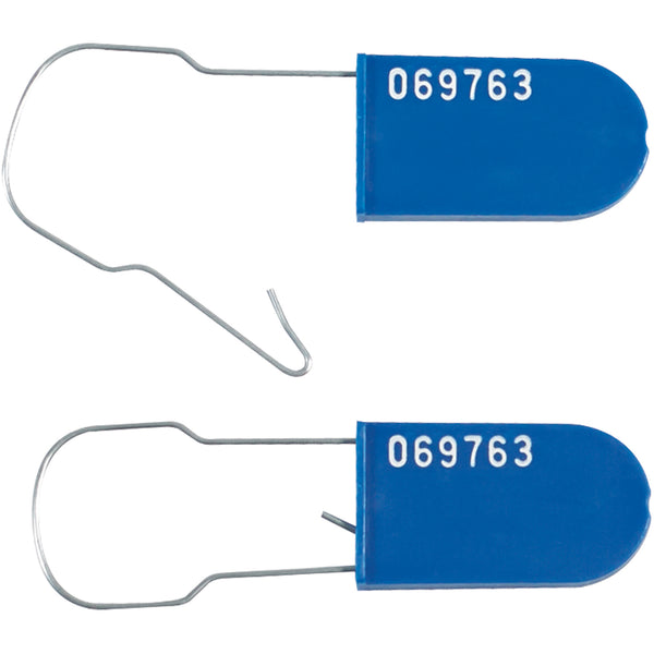 Blue Wire Padlock Seals (SE1023BL) Case Of 1000
