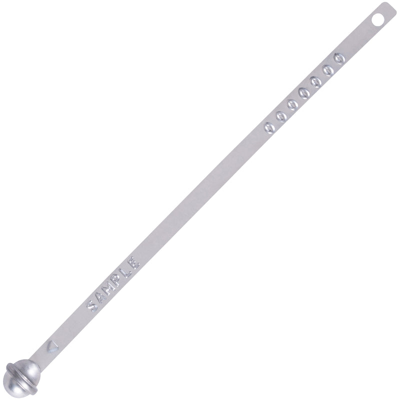 Metal Globe Truck Seals - Silver (SE1040S) Case Of 200