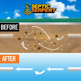 Hospeco® Septic Serpent Septic Tank Cleaner 64 oz (1/2 Gallon), Case of 6 (HOSSEPTIC-64) Case of 6