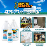 Hospeco® Septic Serpent Septic Tank Cleaner 32 oz (1 Quart), Case of 12 (HOSSEPTIC-32) Case of 12