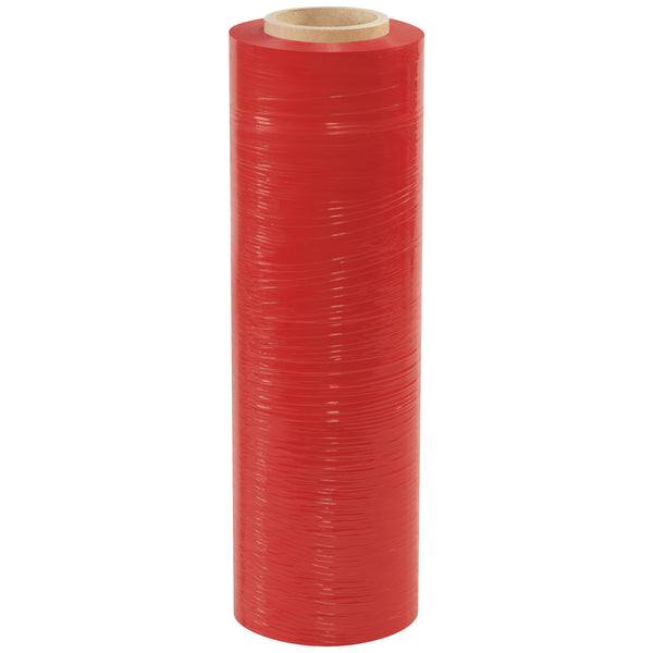 18" x 120 Gauge x 1000' Red Cast Hand Stretch Film, Case Of 4 Case Of 4