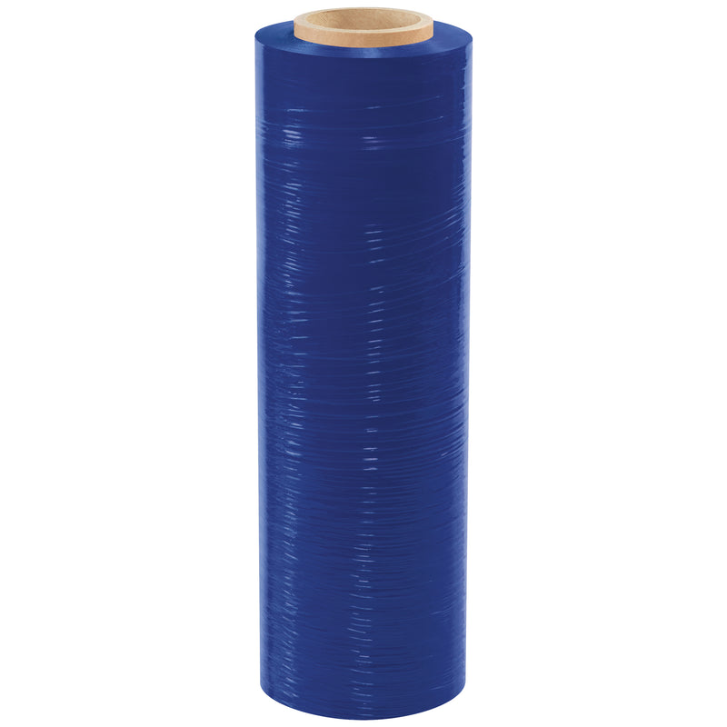 18" x  80 Gauge x 1500' Blue Cast Hand Stretch Film, Case Of 4 Case Of 4